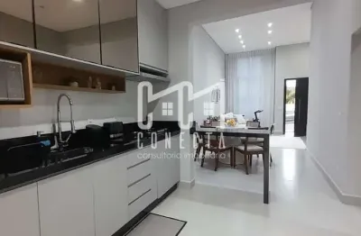 Casa térrea em indaiatuba, condomínio mantova com 3 quartos - 133 m²