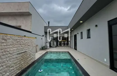 Casa térrea em indaiatuba, residencial evidências com 3 suítes - 234 m²