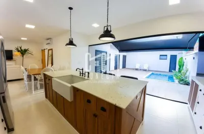 Casa térrea em indaiatuba, condomínio maria cândida com 3 suítes - 190m²