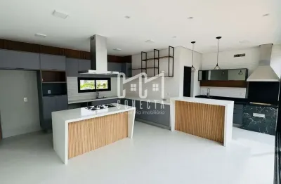 Casa térrea em indaiatuba, condomínio maria josé com 3 suítes - 192,00 m²