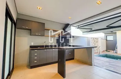 Casa térrea em indaiatuba, condomínio maria cândida com 3 suítes - 187 m²