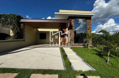 Casa térrea à venda com 3 suítes, Condomínio Gran Reserve, Indaiatuba SP