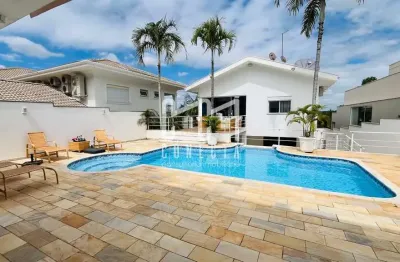 Casa térrea á venda com 4 suítes, Condomínio Paradiso, Indaiatuba SP