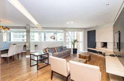 Apartamento com 3 dormitórios para alugar, 128 m² por r$ 6.900,00/mês - cabral - curitiba/pr