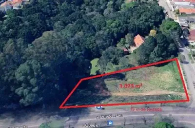 Terreno à venda, 3023 m² por r$ 5.000.000,00 - santa felicidade - curitiba/pr