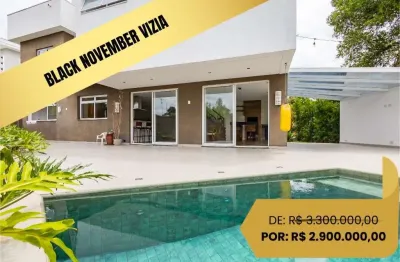 Casa com 3 suítes à venda, 300 m² por r$ 2.900.000 - santa felicidade - curitiba/pr