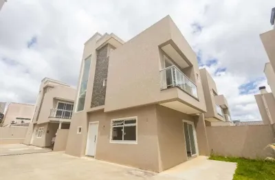 Sobrado novo com 3 dormitórios à venda, 115 m² por r$ 649.000 - bairro alto - curitiba/pr