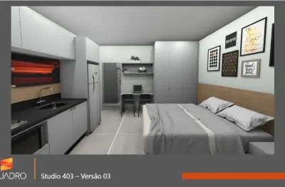 Studio com 1 dormitório à venda, 17 m² por r$ 347.451,13 - água verde - curitiba/pr