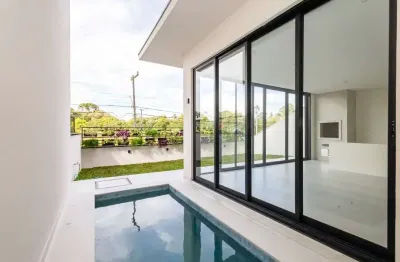 Casa nova alto padrão com 3 suítes à venda, 261 m² por r$ 2.637.900 - santa felicidade - curitiba/pr