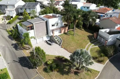 Casa com 4 dormitórios (2 suítes) venda, 450 m² por r$ 4.600.000 - uberaba - curitiba/pr