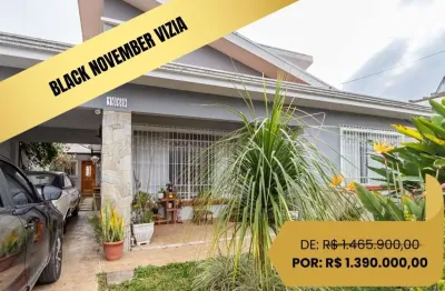 Casa térrea - com 3 dormitórios à venda, 170 m² por r$ 1.390.000 - bigorrilho - curitiba/pr