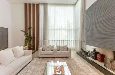 Casa com 5 dormitórios à venda, 476 m² por r$ 4.000.000,00 - campo comprido - curitiba/pr