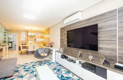 Apartamento mobiliado com 3 suítes à venda, 129 m² por r$ 1.650.900 - água verde - curitiba/pr