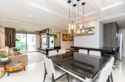 Apartamento mobiliado com 3 dormitórios à venda, 127 m² por r$ 1.700.000 - centro cívico - curitiba/pr