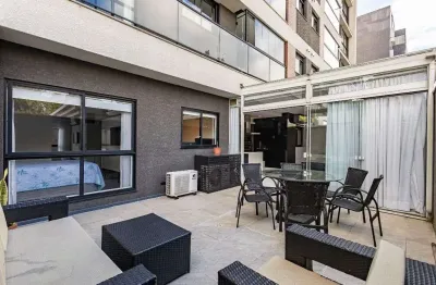 Apartamento garden com 2 dormitórios à venda, 108 m² por r$ 1.085.000 - bacacheri - curitiba/pr