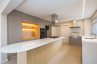 Apartamento reformado - retrofit com 4 dormitórios à venda, 306 m² por r$ 2.690.000 - água verde - curitiba/pr