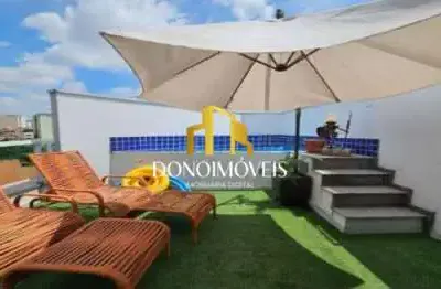 Cobertura à venda 2 quartos 1 suíte campestre santo andré 800.000,00