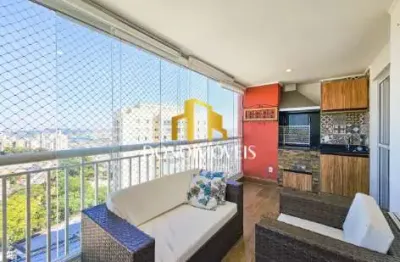 Apartamento à venda 3 quartos 1 suíte vila valparaíso santo andré 890.000,00