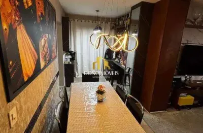 Apartamento a venda no parco toscano 97m² - vila scarpelli - santo andré