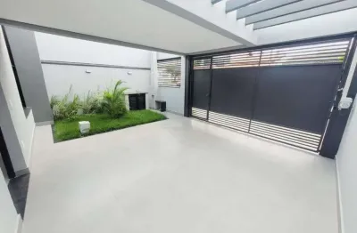 Linda nova casa com três dormitórios à venda, arquitetura moderna no  jardim paulista ii, indaiatub
