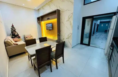 Linda casa à venda com três dormitórios, super bem localizada no jardim residencial veneza, indaiat