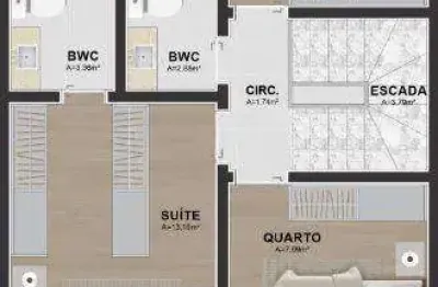 Sobrado para venda em curitiba, uberaba, 3 dormitórios, 1 suíte, 3 banheiros, 2 vagas