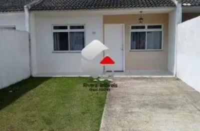 Casa em condomínio para venda em são josé dos pinhais, campo largo da roseira, 2 dormitórios, 1 banheiro, 1 vaga