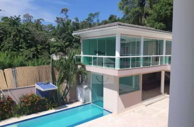Casa à venda, 720 m² por r$ 5.200.000,00 - são josé do imbassaí - maricá/rj
