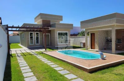 Casa com 3 dormitórios à venda, 124 m² por r$ 1.000.000,00 - barra de maricá - maricá/rj
