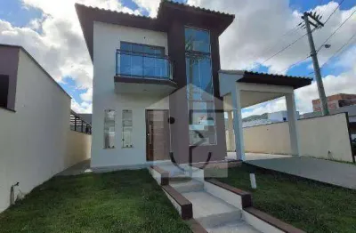 Casa com 2 dormitórios à venda, 90 m² por r$ 510.000,00 - pindobas - maricá/rj
