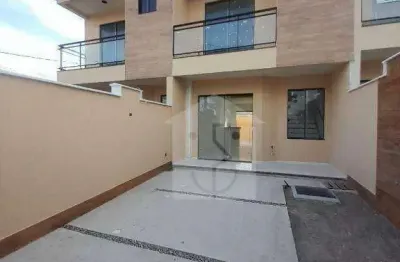 Casa com 2 dormitórios à venda, 78 m² por r$ 420.000,00 - guaratiba - maricá/rj