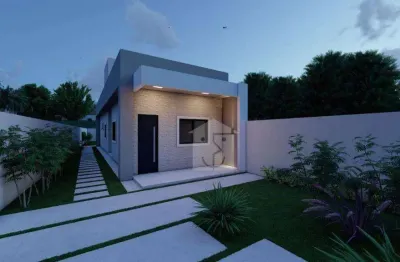 Casa com 2 dormitórios à venda, 72 m² por r$ 410.000,00 - condado de maricá - maricá/rj