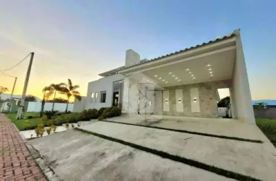Alto padrão linear no landscape! casa com 3 dormitórios à venda, 185 m² por r$ 1.330.000 - flamengo - maricá/rj