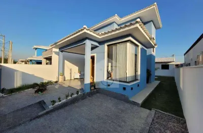 Casa com 4 dormitórios à venda, 114 m² por r$ 510.000,00 - pindobas - maricá/rj