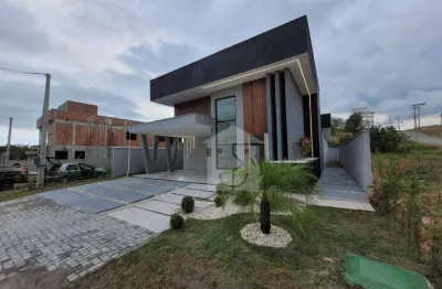 Casa alto padrão com 3 dormitórios à venda, 176 m² por r$ 1.300.000 - ubatiba - maricá/rj