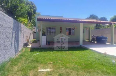 Casa com 3 dormitórios à venda, 121 m² por r$ 450.000 - jacaroá - maricá/rj