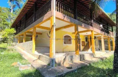 Sítio com 5 dormitórios à venda, 3000 m² por r$ 1.200.000,00 - pindobal (ponta negra) - maricá/rj