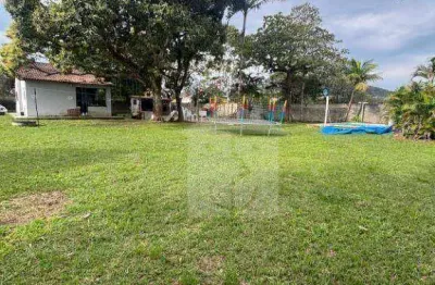 Sítio com 2 dormitórios à venda, 5400 m² por r$ 750.000,00 - chácara de inoã - maricá/rj
