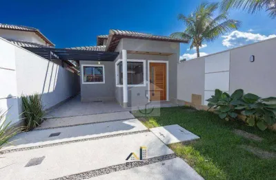 Casa com 2 dormitórios à venda, 80 m² por r$ 585.000 - praia de itaipuaçu (itaipuaçu) - maricá/rj