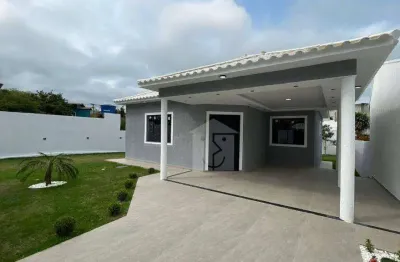 Casa com 3 dormitórios à venda, 110 m² por r$ 520.000 - são josé do imbassaí - maricá/rj