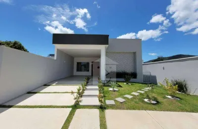 Casa com 3 dormitórios à venda, 130 m² por r$ 620.000 - ubatiba - maricá/rj