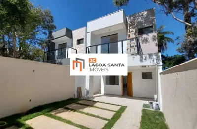 Linda casa de 120 m² de área construída no jardim imperial - lagoa santa