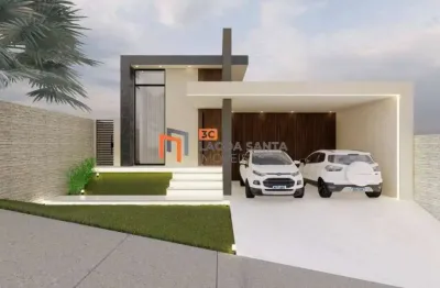 Linda casa em construção próximo av. de integração - lagoa santa