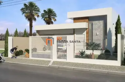 Linda casa em construção no condomínio parque dos buritis