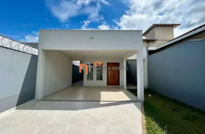Casa de três quartos no bairro eldorado - lagoa santa