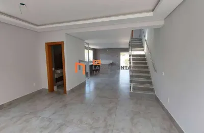Casa duplex com 03 quartos/suíte no bairro lagoa mansões  - lagoa santa