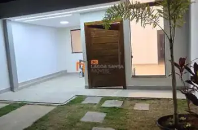 Casa de três quartos no bairro residencial visão em lagoa santa