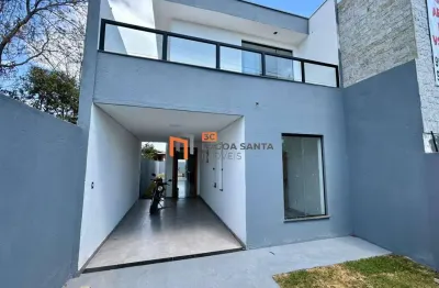 Casa de 160 m² de área construída no bairro jardim imperial - lagoa santa