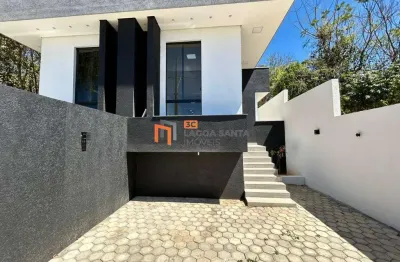 Casa com 03 quartos/suíte no bairro portal do sol - lagoa santa