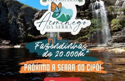 Glebas de 20.000 m² com excelente localização - aconchego da serra